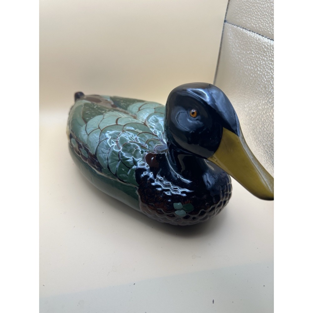 Beautiful Hand Painted Mallard‎ Duck Porcelain